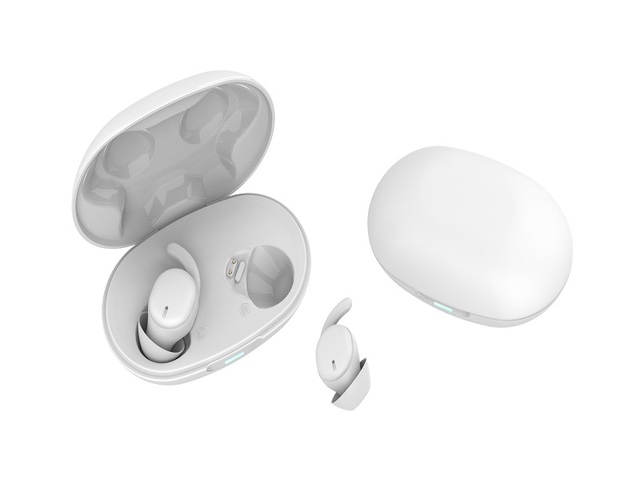 Custom Wireless Earbud 5.4 Low Power Consumption IPX4 High-definition Call ANC ENC Noise Cancelling Earbuds with White Noise