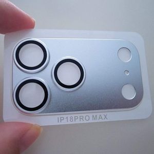 Protection d'objectif d'appareil photo en verre trempé monobloc en métal mat personnalisé pour iPhone 18 Pro Max, film de protection d'objectif 3D tout autour - Product Image 4