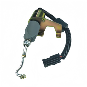 डोंगफेंग टिंगन इंजन बंद स्विच, तेल कट-ऑफ सोलेनॉइड वाल्व, ब्रैकेट सेट के साथ इलेक्ट्रॉनिक फ्लैमेआउट - Product Image 3