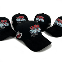 Casquettes de baseball en daim de haute qualité avec doublure en satin personnalisée, logo brodé 3D, vente en gros, mode