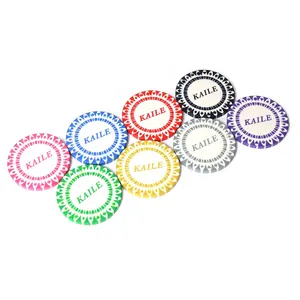 批发39毫米陶瓷扑克芯片制造10g礼帽和藤条模具设计定制标志设计接受赌场游戏