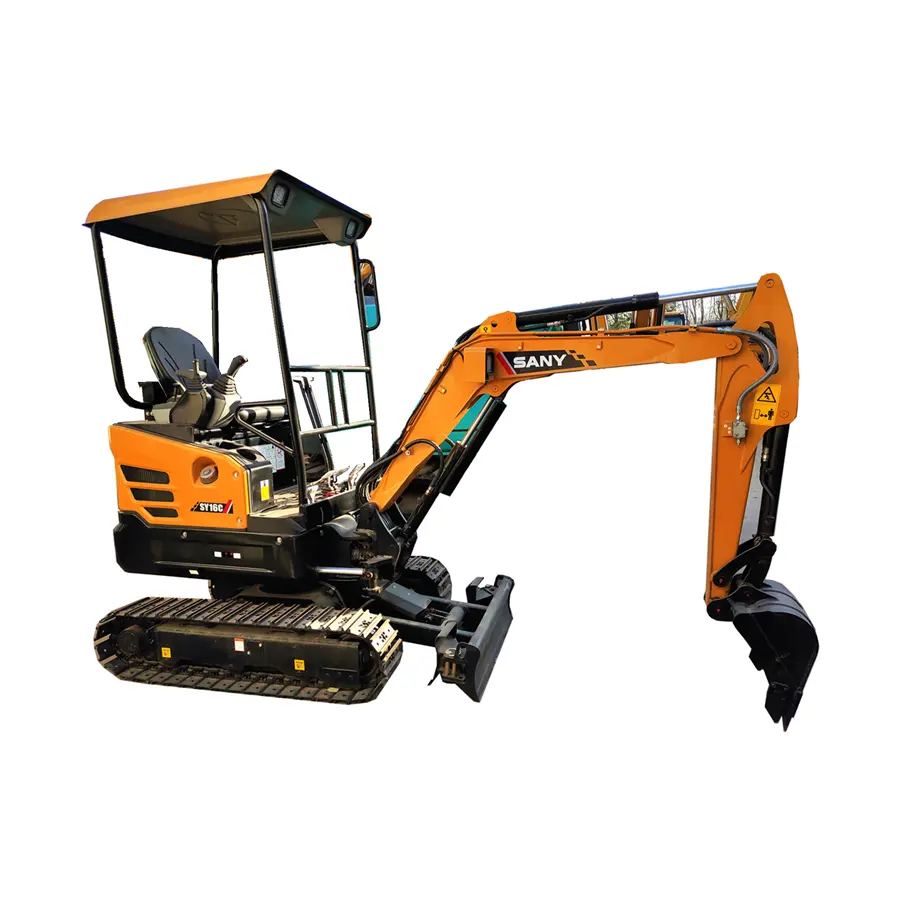 Top China made Used Sany SY16 Mini Excavator second hand sany sy16c/sy215c diggers made in 2020 for wholesale