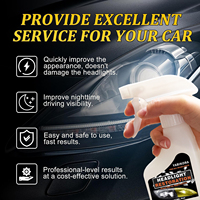 Kit de Restauration de Phares de Voiture Astree 180ml Anti-Oxydation Réparation des Rayures Protection UV Nettoyant pour Lentilles OEM