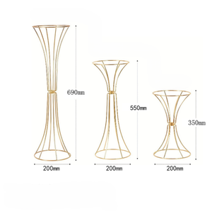 Modern Luxury Iron Flower Stand Centerpieces Wedding Arch <b>Backdrop</b> Frame Ceremony Decoration Event <b>Party</b> Display Wholesale - Product Image 6