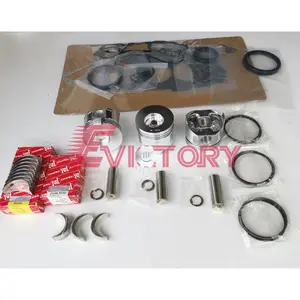 For Yanmar 3TNV82A 3TNV82 rebuild kit oversize piston ring gasket bearing
