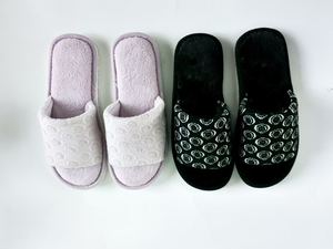 Suela exterior de EVA suave de tendencia de moda con punta abierta para <span class=keywords><strong>mujer</strong></span>, interior y exterior, para zapatillas, amortiguación de espuma viscoelástica, <span class=keywords><strong>zapatos</strong></span> elegantes para casa - Product Image 3