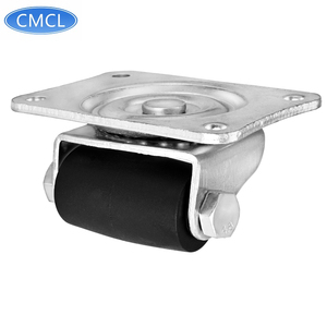 Rueda giratoria de perfil bajo de 28mm de diámetro CMCL para <span class=keywords><strong>ruedas</strong></span> giratorias para refrigerador congelador - Product Image 1