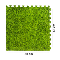 Nouvelle saison Tapis en gazon artificiel antidérapant Bon effet Tapis de jeu en mousse Puzzle pour enfants Meubles de maison Alfombra Para Piso De Bebe