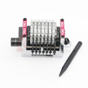 GTO เครื่องนับเลข7หลักสำหรับการพิมพ์ชิ้นส่วนอะไหล่, เครื่องนับจำนวน1ชิ้น - Product Image 5