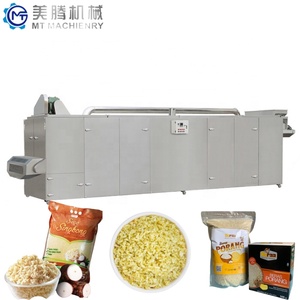 Línea de Producción de Arroz Nutritivo, Extrusora de Doble Tornillo para Arroz de Camote Morado, Máquina de Hinchado de Arroz Reconstruido de Alta Potencia - Product Image 3