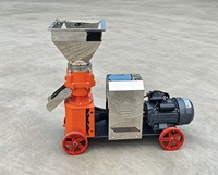 Machine automatique intelligente 220V en acier inoxydable pour la fabrication de granulés d'aliments pour animaux (porcs, canards) - Granulateur de haute capacité pour la transformation des aliments
