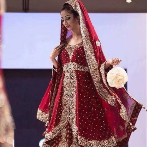 ATIYA LIBAS Beautiful Design Indian/Pakistani <b>Long</b> Lehenga Choli Heavy Zardozi Embroidery Acetate Material for Women's - Product Image 6