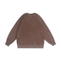 Sudadera con Capucha Unisex Extra Grande de Felpa Francesa con Efecto Ácido, Cuello Redondo, Logotipo Personalizado, Impresión Digital, Ecológica, 350 g/m²
