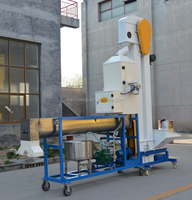 Machine de revêtement de traiteur de graines de maïs d'arachide de grande capacité 5byx5 avec élévateur à godets