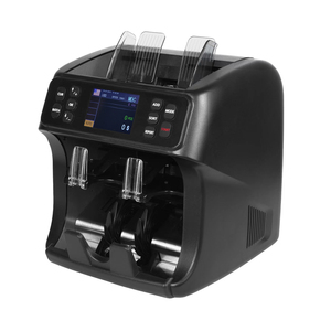 Machine à compter l'argent personnalisée avec deux compartiments pour billets <span class=keywords><strong>EUR</strong></span>, GBP, USD, <span class=keywords><strong>AUD</strong></span>, INR, AED, TRY, XOF, GHC - Product Image 4