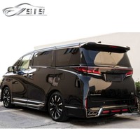 Nouveau kit de carrosserie Alpha Vellfire série 40 style Elara jupe latérale avant diffuseur arrière pour pare-chocs Alpha série 40