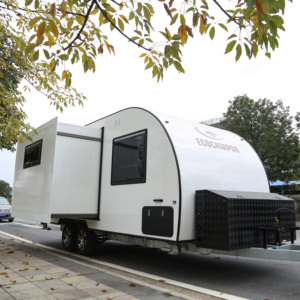 <span class=keywords><strong>Caravane</strong></span> tout-terrain pliable sur mesure pour usine, <span class=keywords><strong>caravane</strong></span> légère, camping-car de <span class=keywords><strong>luxe</strong></span> de 19 pieds, camping-car avec rangement <span class=keywords><strong>extensible</strong></span> indépendant - Product Image 2
