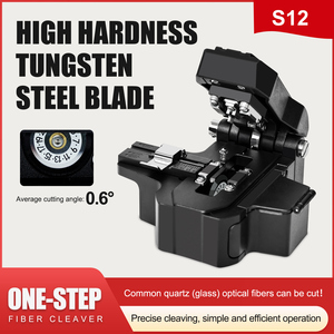 เครื่องตัดไฟเบอร์ออปติกแบบพกพา รุ่นใหม่ล่าสุด Signal Fire One Step Fiber Cleaver S12 - Product Image 4