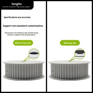 Puleggia di Sincronizzazione in Alluminio SH-TTPA30T5250-A-N10, 30 Denti, Tipo AF, Diametro Esterno 46,95mm, 26 Fori, Disponibile - Product Image 3