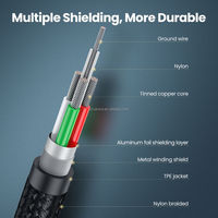 0,5 M 1M 2M 3M Tipo C 2,0 Macho a B Macho Cable Impresora Transmisión DE DATOS USB C a USB B Hembra Tipo B Escáner Impresora Kabel