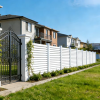 Fabricant de clôtures verticales à lamelles en aluminium - Clôture d'intimité sur mesure pour jardin, villa et cour résidentielle