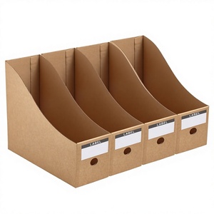 Boîte de <span class=keywords><strong>rangement</strong></span> rectangulaire pour dossiers Panavage A4, organiseur de <span class=keywords><strong>bureau</strong></span> pour documents et accessoires de <span class=keywords><strong>bureau</strong></span>, ensemble de 5 pièces - Product Image 1