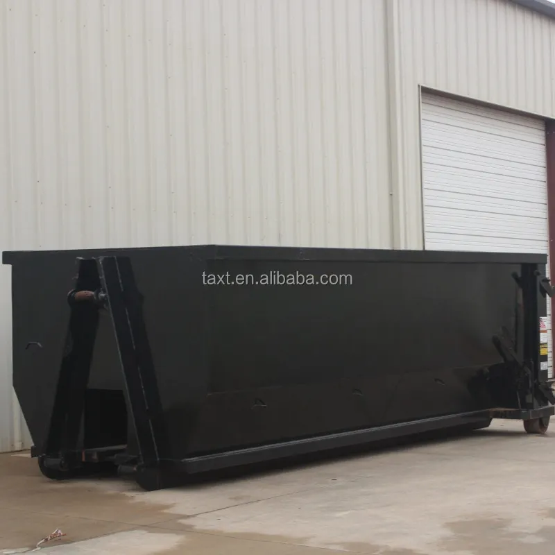 Cheap Rolling Dumpster Dustbin Hook Lift Container Rolling Dumpster Waste Construction Recycling Bin