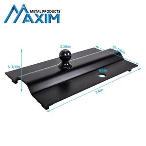 Enganche de <span class=keywords><strong>Remolque</strong></span> de Quinta Rueda con Cuello de Cisne, Multiajustable, Fijo en la Plataforma, Desplazamiento Lateral, 25,000 Libras, <span class=keywords><strong>Bola</strong></span> de 2-5/16 Pulgadas - Product Image 5