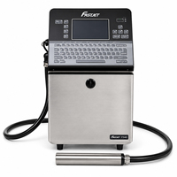 Imprimante jet d'encre à petits caractères continu FASTJET F540 CIJ, 320 m/min, buse 60/70 µm, pour le codage de la date et des lots sur les bouteilles et les sacs alimentaires