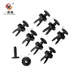 คลิปยึดแผงประตูรถยนต์ยี่ห้อ Yilushun รุ่น OE5160260 AAB125 สีดำ วัสดุ PA66 สำหรับซ่อมแซมหรือเปลี่ยนอะไหล่รถยนต์ฟอร์ดและไครสเลอร์ บรรจุ 10 ชิ้น 20 ชิ้น 50 ชิ้น - Product Image 1