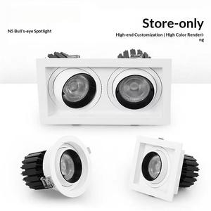 Projecteurs LED encastrés orientables et réglables COYOLED, éclairage anti-éblouissement, plafonniers, projecteur LED COB 30W pour <span class=keywords><strong>plafond</strong></span> - Product Image 2