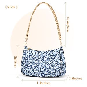 Customizable Printed Tote Handbags for <b>Women</b> Luxury Wholesale Waterproof Portable <b>Messenger</b> <b>Bag</b> with Gold Chain - Product Image 2