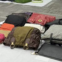 Sac fourre-tout de luxe d'occasion pour femme, de marque de créateur, grande capacité, en cuir véritable avec vérification d'authenticité