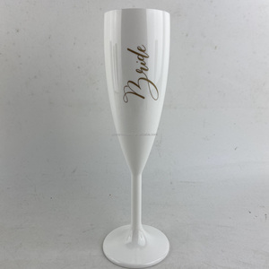 Copas de Vino Reutilizables de Plástico Blanco Clásico Personalizables, Capacidad de 150 ml, Decoración para Bodas, Accesorios para Bar - Product Image 6