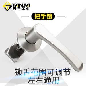 Serrure à levier sans clé en acier inoxydable M114 M117 de type T, serrure industrielle à montage en surface pour porte d'armoire - Product Image 2