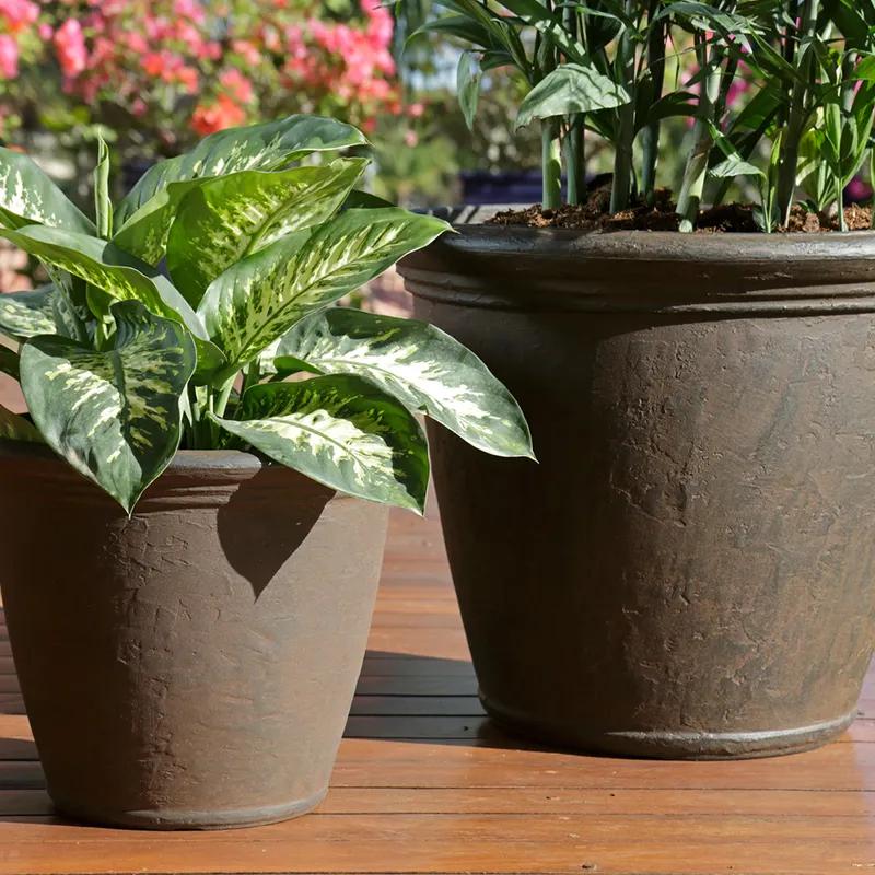 Supporto per serie orticola adatto vaso da fiori decorativo in plastica per piante vaso da fiori giardino stampaggio rotazionale