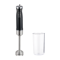 Mixeur Plongeant Portable 400W Style Domestique, 2 Vitesses, 6-en-1, avec Lame en Acier Inoxydable 304, Idéal pour Hôtels