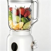 Blender Komersial Listrik Berkualitas Tinggi Pembuat Smoothie Berbahan Plastik Untuk Rumah Tangga & Hotel 2-in-1 Set Penghancur Buah & Pembuat Jus 1