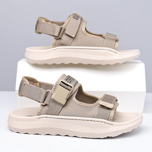 Pantoufles d'extérieur décontractées pour hommes, semelle souple et confortable, double usage pour la conduite et les activités de plein air, sandales de plage polyvalentes - Product Image 3