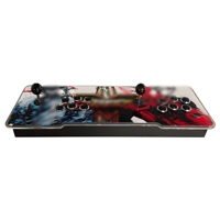Manette d'arcade à double joystick, machine de jeu vidéo 3D avec 29 800 jeux classiques intégrés, se connecte à la télévision/aux moniteurs/aux projecteurs