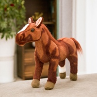 Jouets en peluche personnalisés en forme de cheval, chevaux en peluche doux, vente en gros, fabrication OEM ODM de jouets en peluche, cadeaux pour enfants