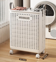 Grand Panier à Linge Sale Pliable Grande Capacité, Organisateur de Rangement pour Maison et Salle de Bain