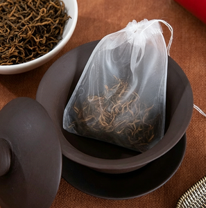 Bolsitas de Té Herbales Personalizadas de Grado Alimenticio, Bolsitas de Té de Nailon para Viaje, Bolsitas de Filtro de Té Desechables - Product Image 3