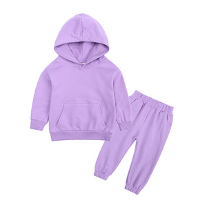 Conjuntos de Ropa Deportiva para Bebés y Niños Pequeños, Primavera-Otoño 2022, Sublimación Sólida, Trajes Deportivos para Niños y Niñas - Product Image 3