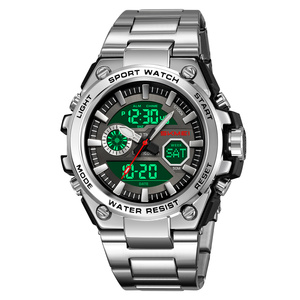 SKMEI 2416 <span class=keywords><strong>Montre</strong></span> de Sport Multifonctionnelle pour Hommes, Étanche 5 ATM, Analogique et LED Numérique, Vente en Gros - Product Image 1