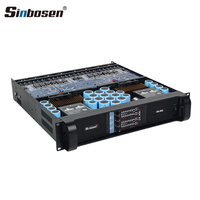 Amplificateur de puissance à 4 canaux * 4000W, amplificateur à commutation 4 canaux 2U classe-TD, grande puissance