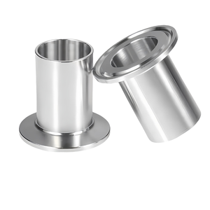 Seerein Stainless Steel 304 Quick Connect Fittings Sanitary Automatic Welding Chuck End <strong>Clamp</strong> Smooth Surface <strong>Extended</strong> Casting