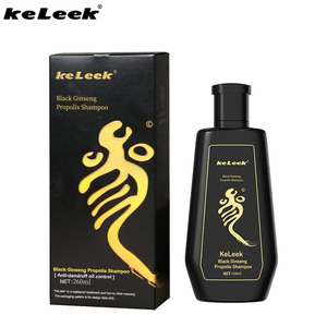 Shampoo antipelliculaire KeLeek au ginseng noir et à <span class=keywords><strong>la</strong></span> <span class=keywords><strong>propolis</strong></span>, renforce les racines des cheveux, nettoyage en profondeur pour les cheveux gras, 260 ml - Product Image 1