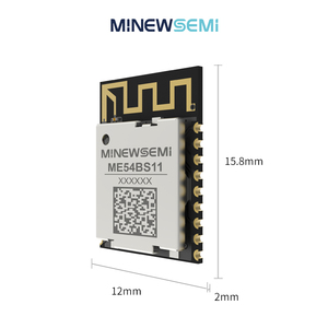 Minewsemi me54bs11 nrf54l15 OEM cho Bluetooth 6.0 & 2.4 GHz giao thức Nordic không dây lưới RF BLE mô-đun hỗ trợ vấn đề - Product Image 4