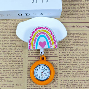 Montre pour infirmière et médecin, montre à clip rétractable, broche pour infirmières, médecins, étudiants en soins infirmiers, à porter à l'hôpital - Product Image 2